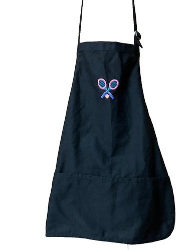 Augusta Sportswear Apron Black Unisex Medium Length Around Neck Embroidered - 第 1/6 張圖片