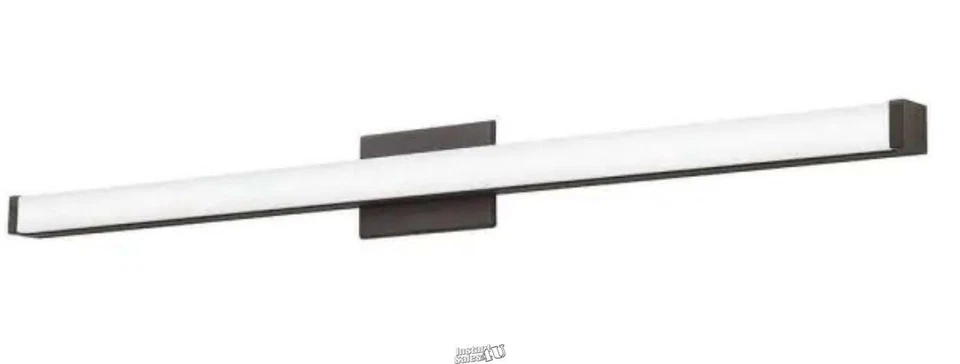 Lithonia Iluminación-Contemporánea Cuadrada 4 Luces Bronce 3K LED Tocador Luz Foto 3 de 3