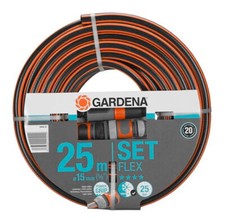 GARDENA Comfort FLEX Schlauch 15 mm (5/8"),  25meter  incl. Systemteilen