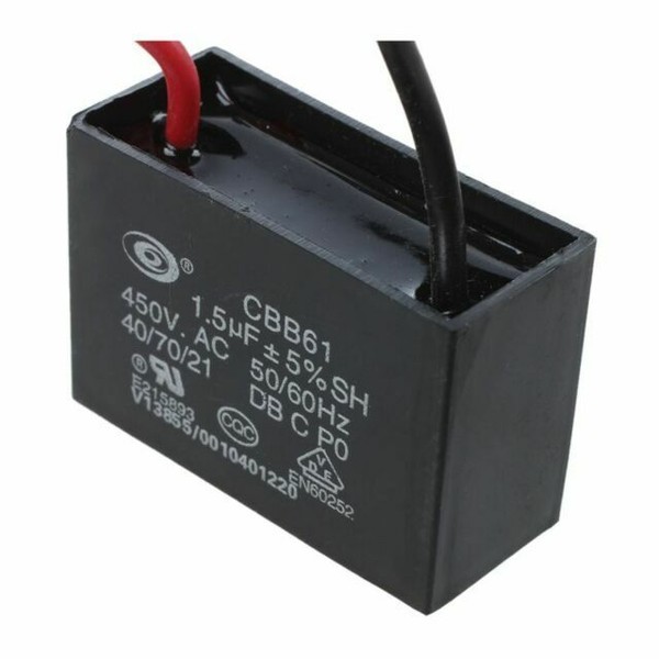 Condensatore CBB61 1uF 450V AC Per Ventilatore E Motore - Confezione Da 5 Pezzi - Foto 5