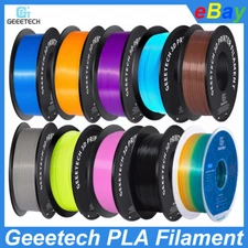 GEEETECH Regular PLA 3D Printer Filament 1.75mm High Quality Filament 0.5/1KG US
