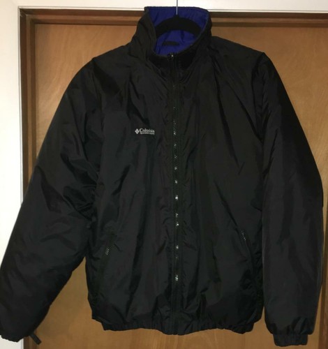 Columbia Chicas 18/20 Negro y Azul Cremallera Completa De Chaqueta De Nieve  Invierno Excelente | eBay