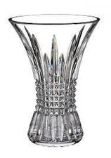 Image of New Genuine Waterford Lismore Diamond Crystal 8" Vase Designer
