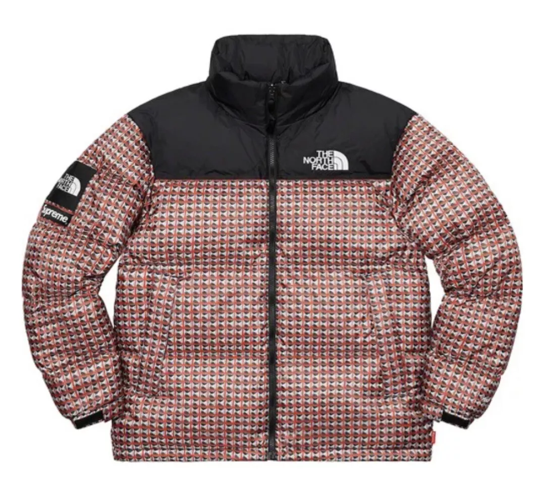 🚨 SUPREME X THE NORTH FACE STUDDED NUPTSE JACKET - ‘RED’ (Medium) 🚨 SS21