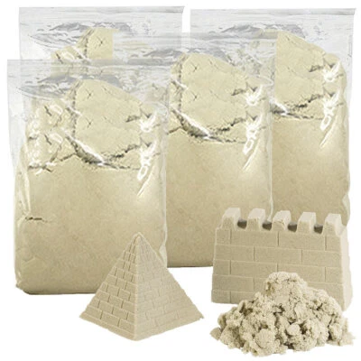 Playtastic Sandknete: Kinetischer Sand grob, 4 kg (Indoor Sand)