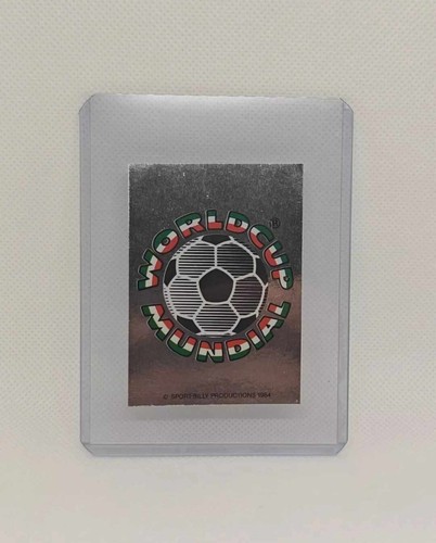 World Cup Mundial Badge Mexico 1986 Panini Sticker Foil #1