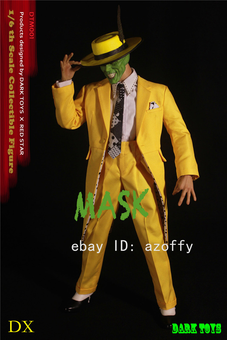 DARK TOYS 1/6 Scale THE MASK Jim Carrey DTM001 DX Ver. Action