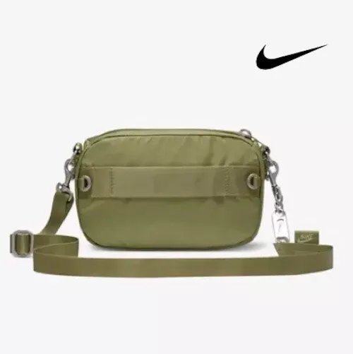 Nike Sportswear Futura Luxe Crossbody Bag in Natural