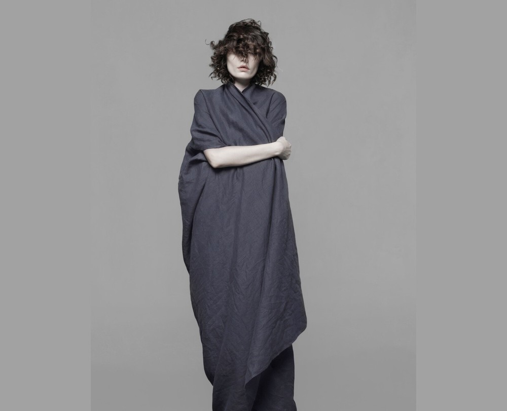Linen Kimono Duster Cardigan Long Lightweight Cover-Up Jacket