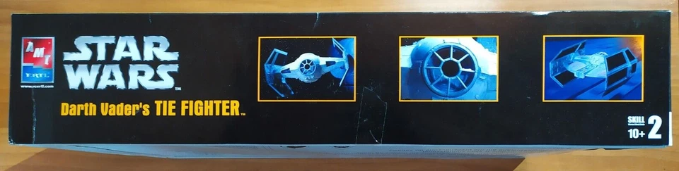 STAR WARS AMT - ERTL Dart Vader's TIE FIGHTER MODEL KIT - Immagine 3 di 4