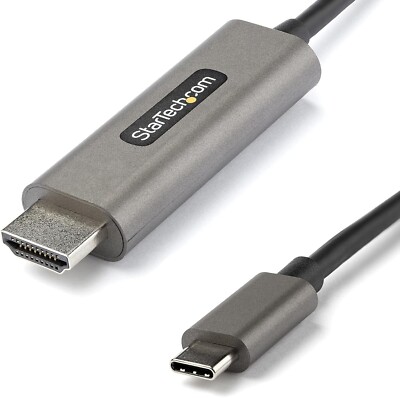 New  StarTech.com CDP2HDMM2MH 2m 6.6ft USB-C to HDMI Cable 4K New In Package