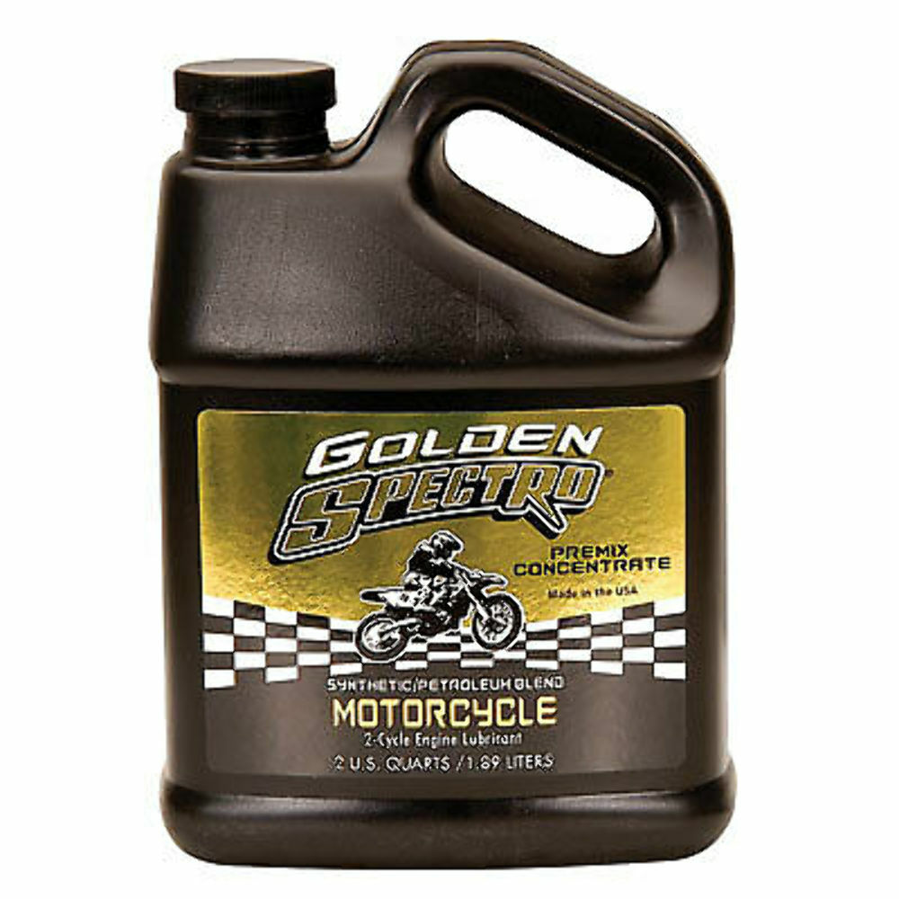 Golden Spectro 2-Stroke Racing Oil,64 oz, two stroke Dirt Bi