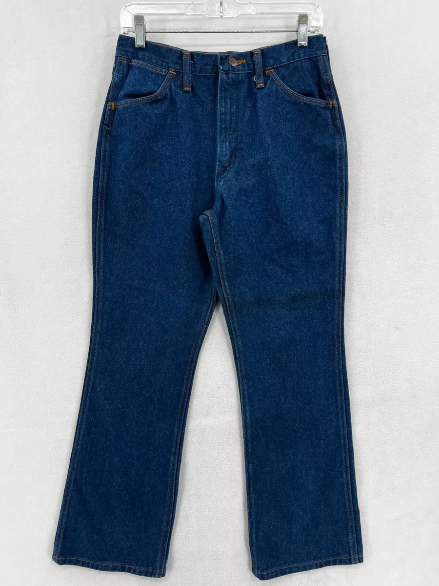 Wrangler 945PW Vintage Jeans Size 30x28 Blue Med Wash Denim Boot
