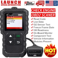 LAUNCH X431 CR3001 Car OBD2 Scanner Auto Code Reader Check Engine Fault Tool 