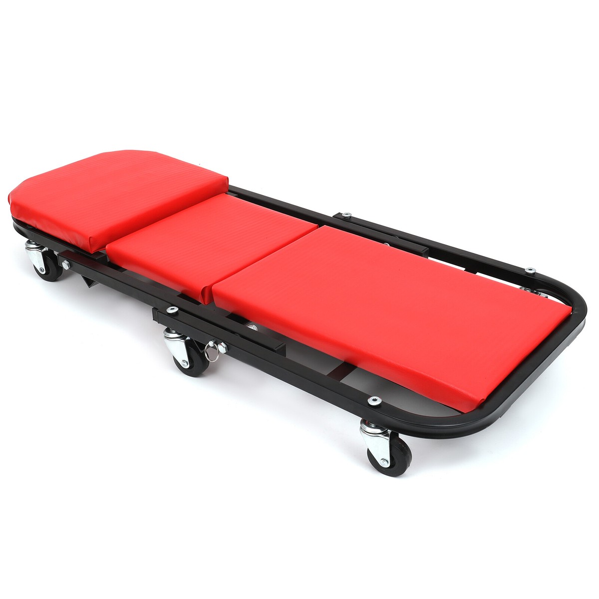 2 In 1 Foldable Mechanics Z Creeper Seat Rolling 36