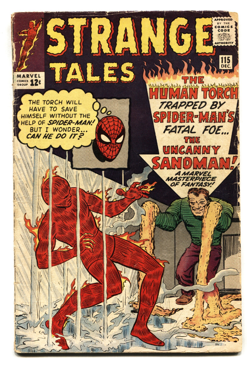 STRANGE TALES #115 Origin of DR STRANGE Marvel comic book