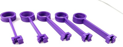 Purple Pigeon Holder - Clay Pigeon Hooks for Hang 'N Hook Target Kit - Fits 1'' E
