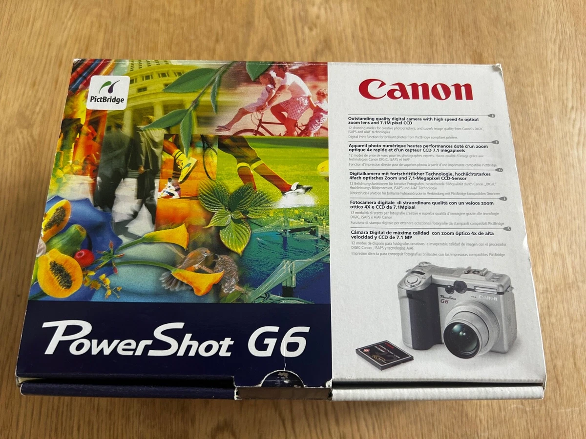 Canon PowerShot G6 Digital Cameras for Sale - Shop New & Used