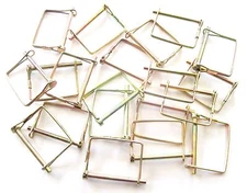 100 GOLIATH INDUSTRIAL 1/4" SQUARE CANOPY PTO TRAILER HITCH PINS SCPTC14 AWNING