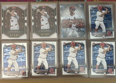 2025 Bowman JJ WETHERHOLT 1st Bowman Chrome + Paper Base + VIP + Great Loading 