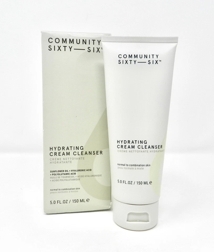 2x Community Sixty-Six Crema Hidratante Limpiador Tamaño Completo 5.0 fl oz cada uno Foto 2 de 4