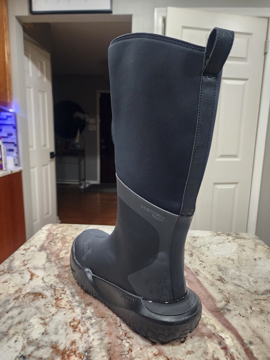 Under Armour Mud Freak Waterproof Boots Mens Size 11 Black 6000764