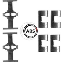A.B.S. 1203Q ZubehöRsatz FüR Scheibenbremsbelag ZubehöRsatz Bremsbelag