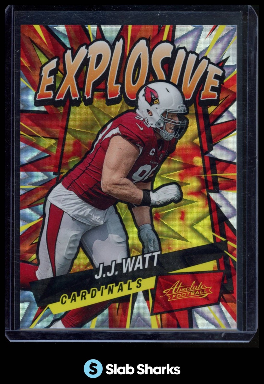 2022 PANINI ABSOLUTE #E35 J.J. WATT EXPLOSIVE