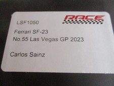 LOOKSMART Ferrari F1 Sf-23 #55 Usa Las Vegas Gp 2023 Carlos Sainz LSF1050  1/43