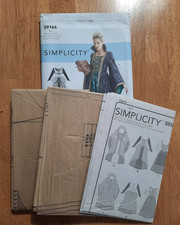 Simplicity 9166 Misses Dress Costume Reenactment Cosplay UNCUT 6 - 14
