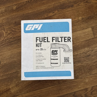 #ad GPI Great Plains 129500 01 Quick Fit FUEL FILTER New In Box 25 GPM Bolt On Kit $60.00