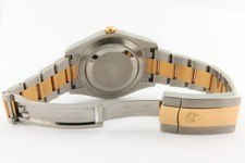 Rolex Wimbledon Datejust II 2-Tone 18KY Gold & SS Slate Dial 41mm 116333 w/Card 7