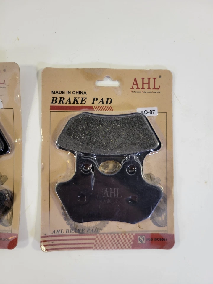 Vintage Pair Of Motorcycle AHL Brake Pads AO-07 NOS - Image 4 of 4