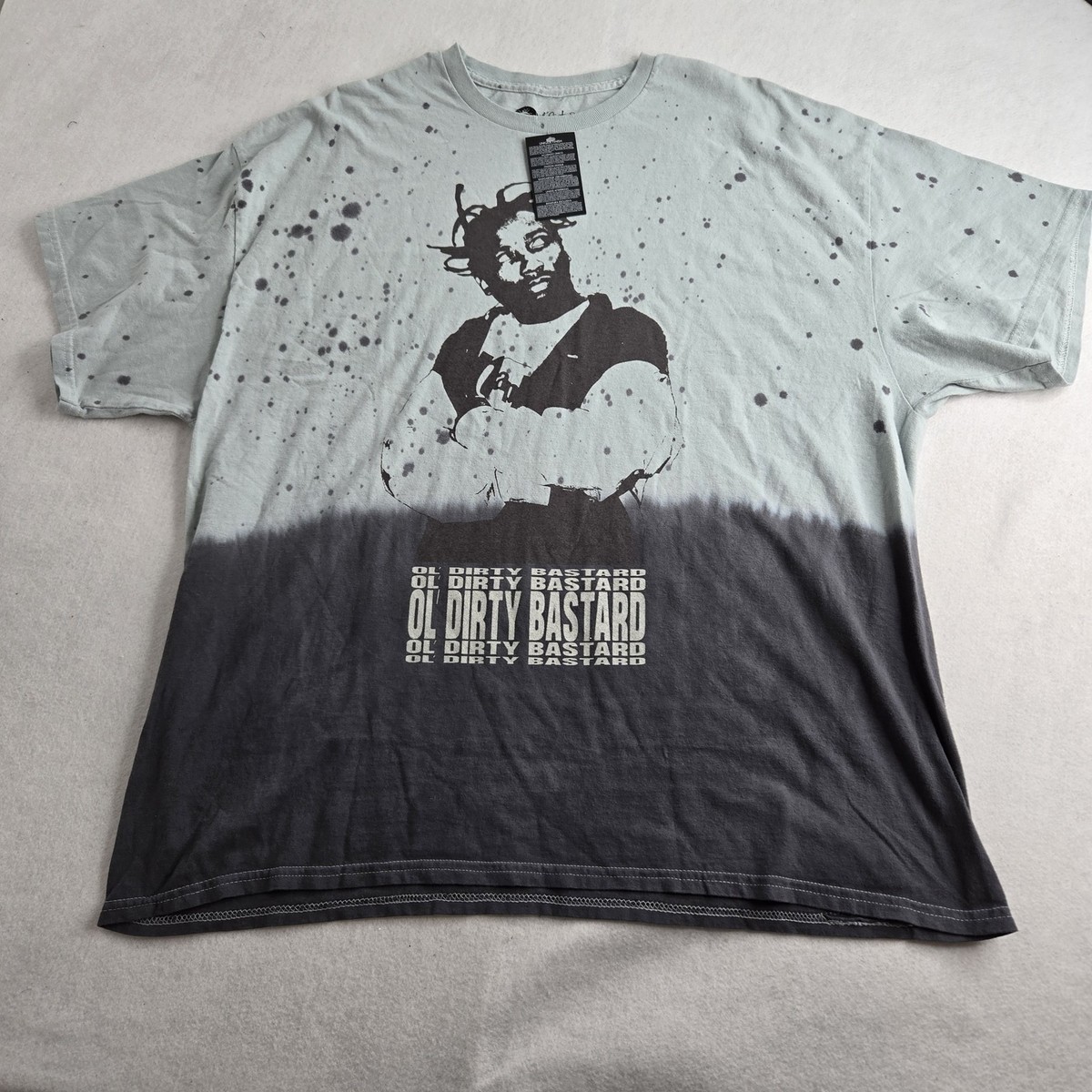 Ol' Dirty Bastard ODB Wu-Tang Clan Men's Large T-Shirt Tie-Dye