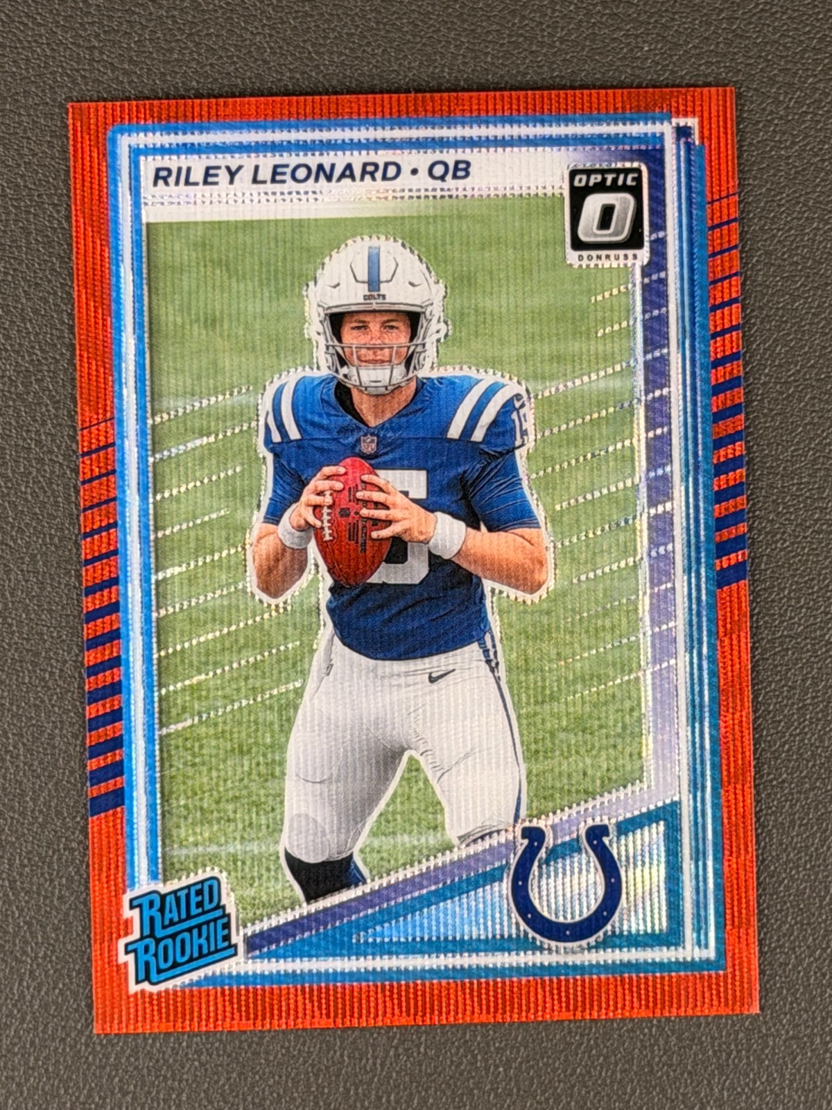 2025 Panini Donruss - Rated Rookie Riley Leonard #341 Press Proof Red (RC)