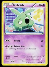Trubbish 53/124 Common Dragons Exalted Pokemon Near Mint on eBay