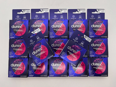 17 DUREX PERFORMAX INTENSE LATEX CONDOMS REGULAR FIT 3ct EA EXP 6/29 NEW MR 1169