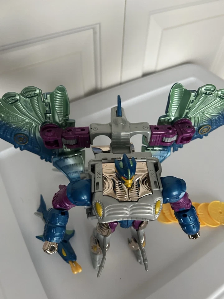 Complete Original Transformers Beast Wars Ultra Class Transmetal Depthcharge '98 - Image 4 of 4