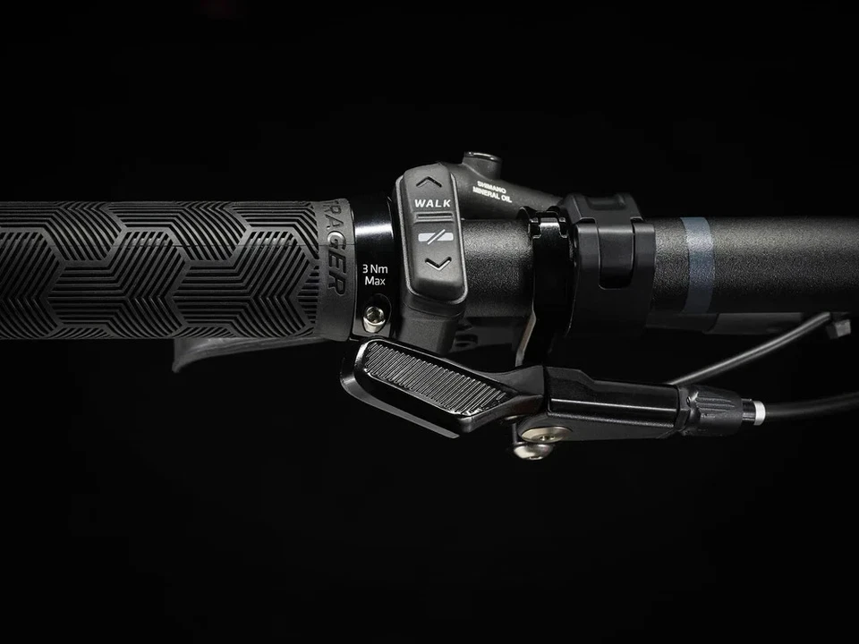 🇺🇸 TREK e-Bike Fuel EXe 9.5 Hex Blue Carbon XL Fahrrad Fully TQ MTB NEU OVP - Bild 4 von 4