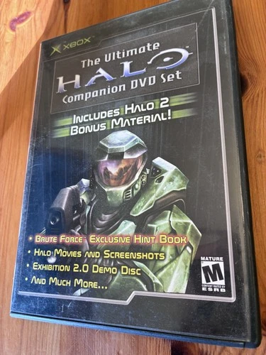 The Ultimate Halo Companion DVD (Microsoft Xbox, 2003) Complete CIB