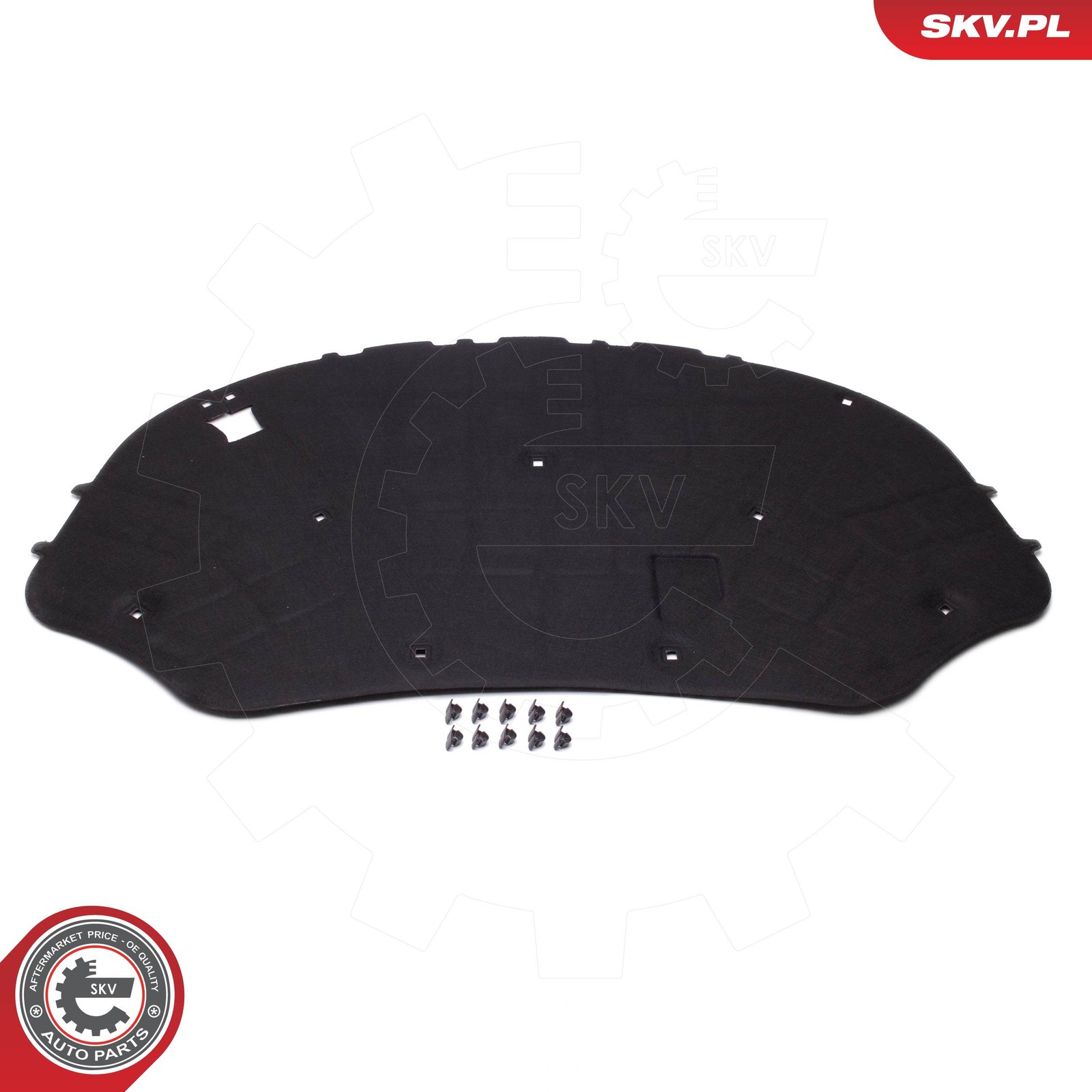 Für ESEN SKV 97SKV850 soundproofing of the bonnet of VW Passat B6