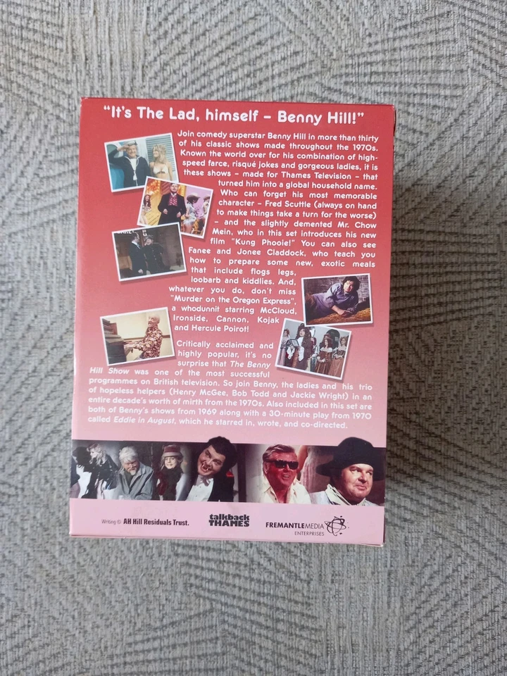 New (not sealed) - The Benny Hill Annuals 1970-79 Dvd boxset - Image 3 of 4
