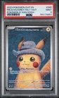 2023 POKEMON SVP POKEMON X VAN GOGH #085 PIKACHU WITH GREY FELT HAT PSA 9