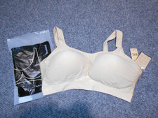 TRUEKIND NEW DAILY COMFORT WIRELESS WOMENS 4XL SHAPER NUDE BRA B2
