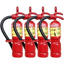 4 Pcs Mini-Feuerlöscher-Modell Mini-Hausfeuerlöscher-Modelle -Dekoration