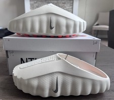 Men's Size 10 Nike Mind 001 Slide Sail Recovery Mule HQ4307-100