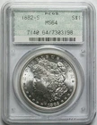 1882-S PCGS MS 64 DOILY MORGAN SILVER DOLLAR