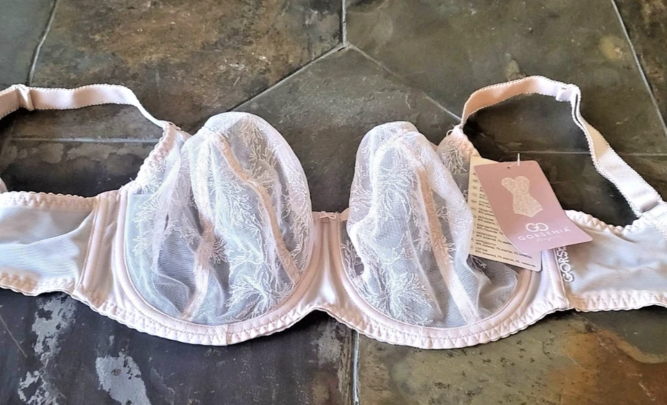 65I(EU)-30G(US) Gorsenia Awinion Sheer Underwire Balconette Bra K619 - Image 2 of 4