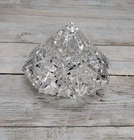 Vintage Waterford Crystal Lismore Paperweight Diamond Pyramid Gothic Acid Mark