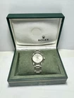 Very Rare Rolex Speedking Precision 31mm 6430 Vintage Steel Watch 1970 With Box